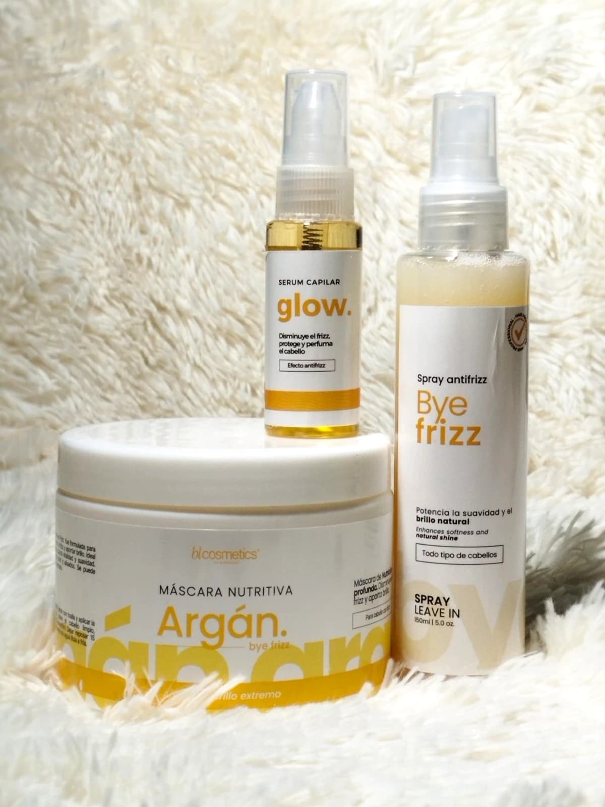 Kit Bye Frizz - (Máscara + spray + serum)